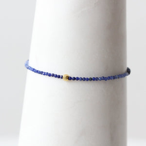 Sodalite and 18k Bracelet