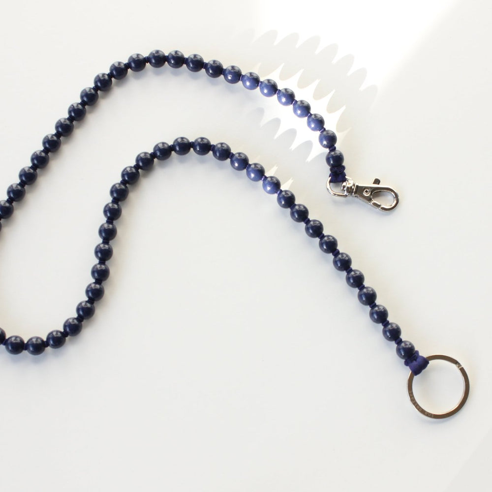 Perlen Long Keychain - Blueberry