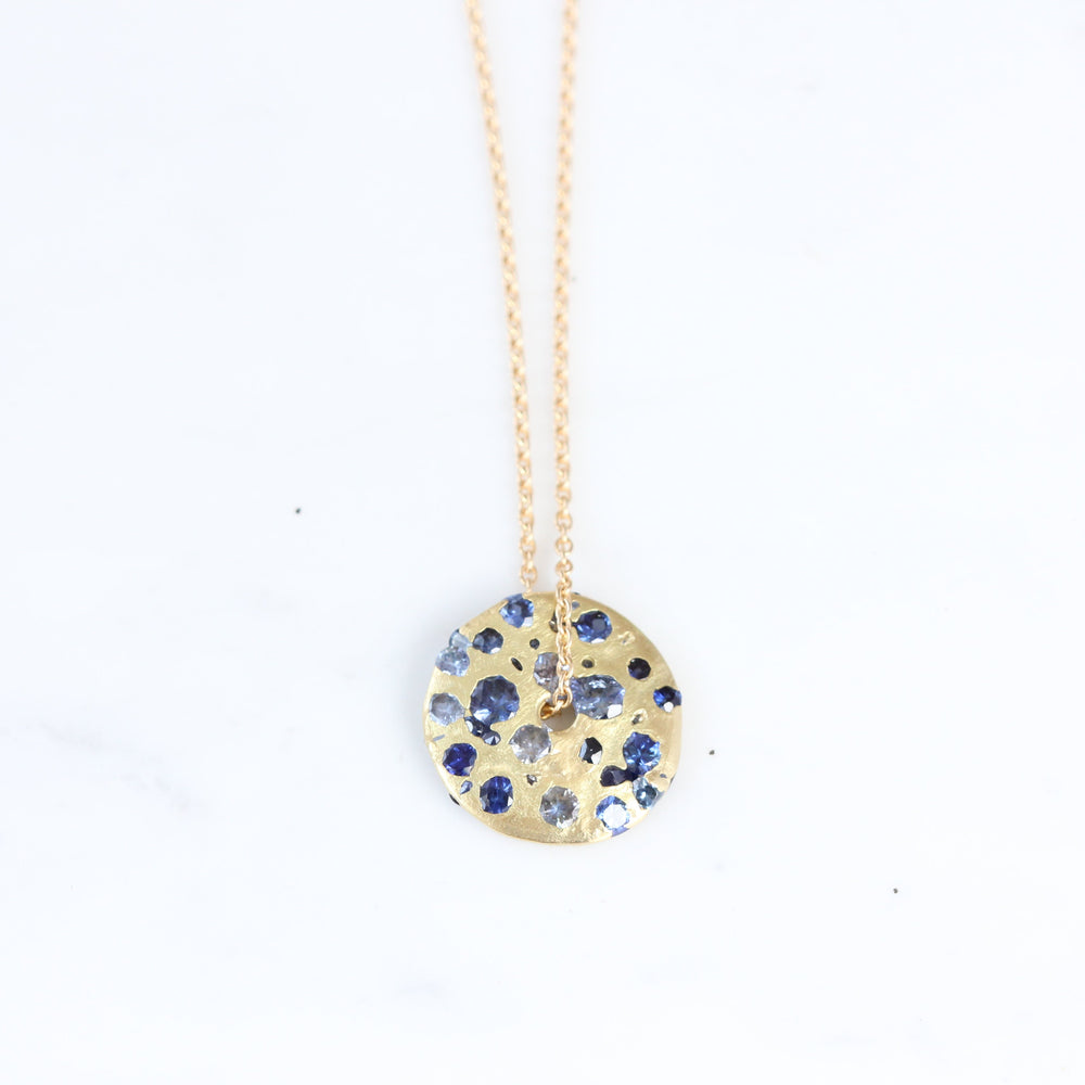 Blue Fade Sapphire Spinner