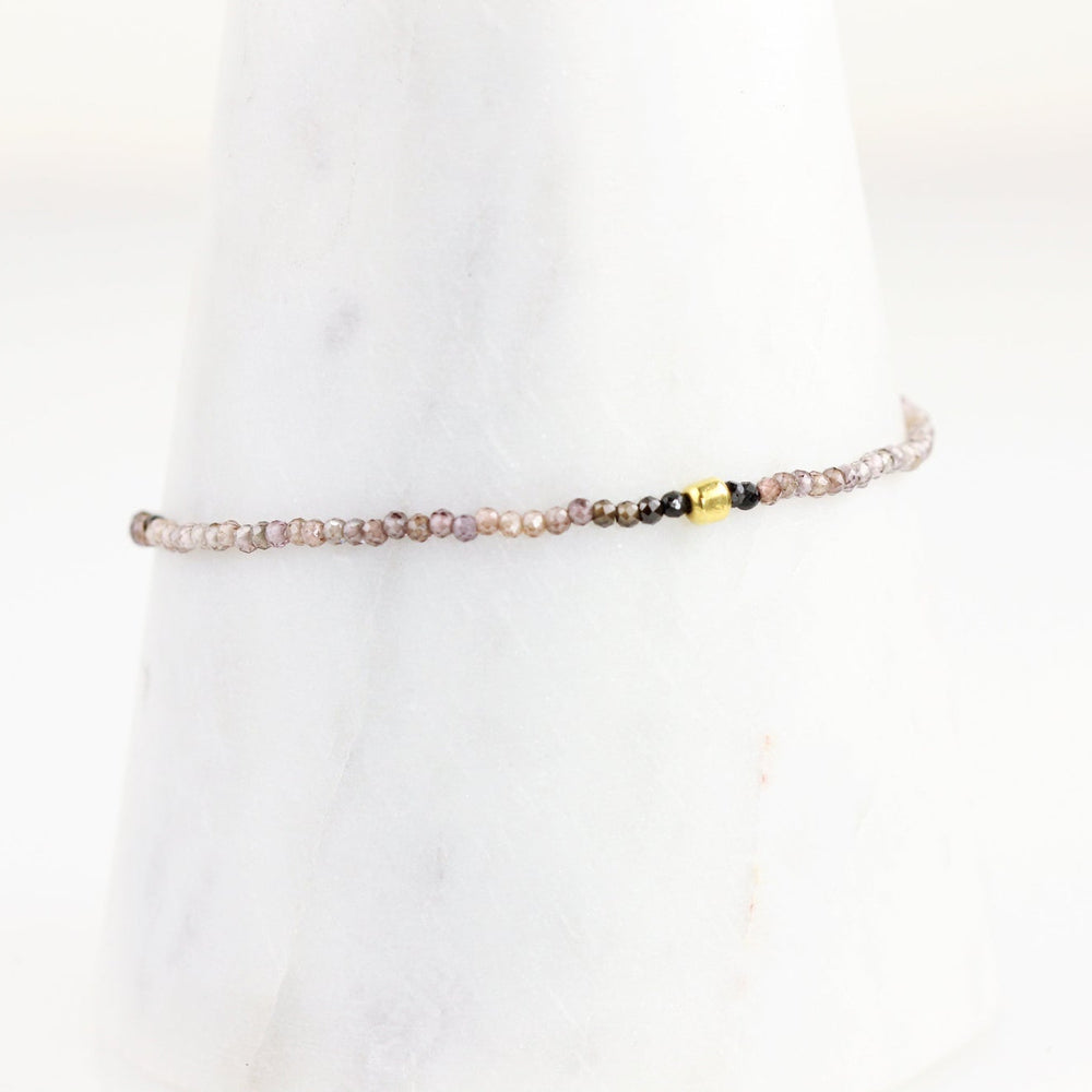 Multicolor Sapphire + 18k Bracelet