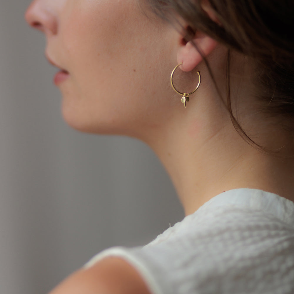 Tiny Meadow Cluster Hoops