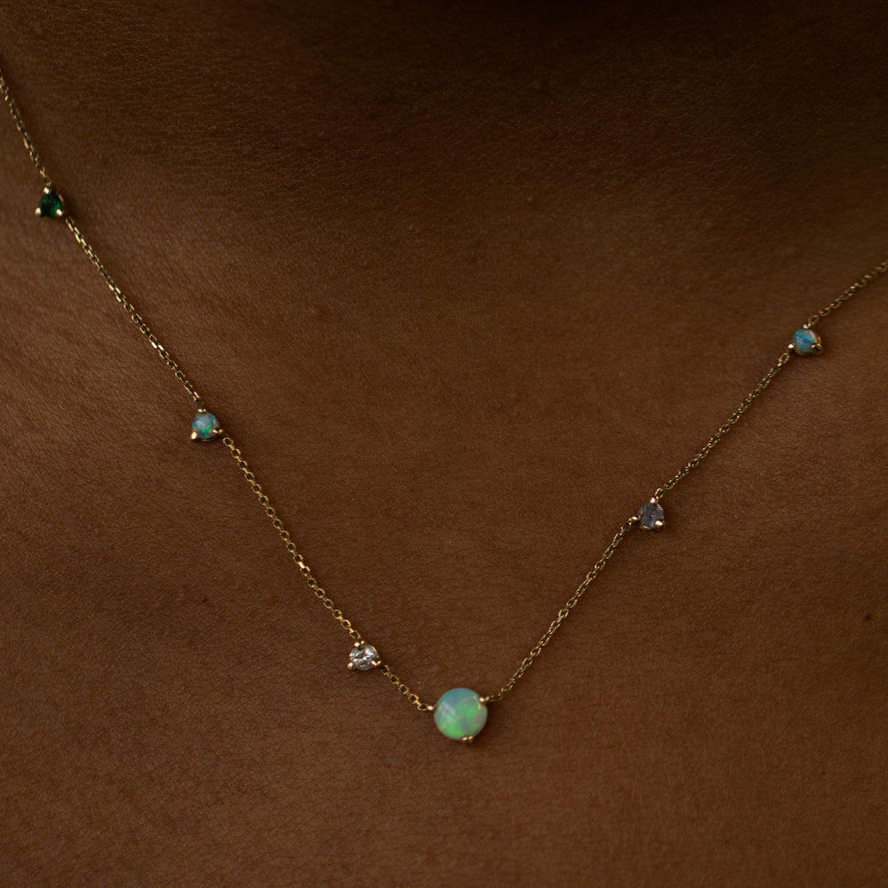 Linear Chain Necklace