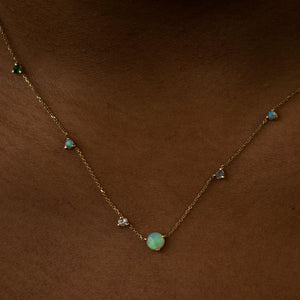 Linear Chain Necklace