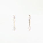 Short Pearl Shower Earrings