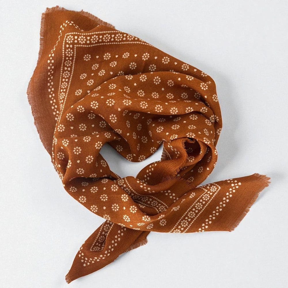 Foulard N°676 - Toffee