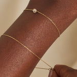 Caged Pearl Bracelet
