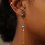 Linear Chain Earrings