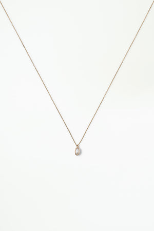 Caged Pearl Necklace