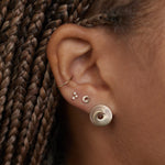 Large Curled Wisp Earrings