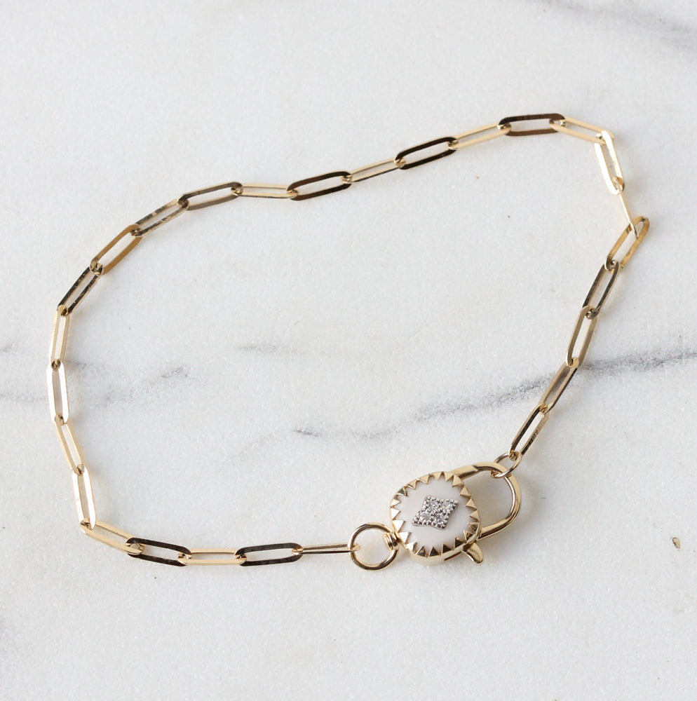 Ginger Blanc Bracelet