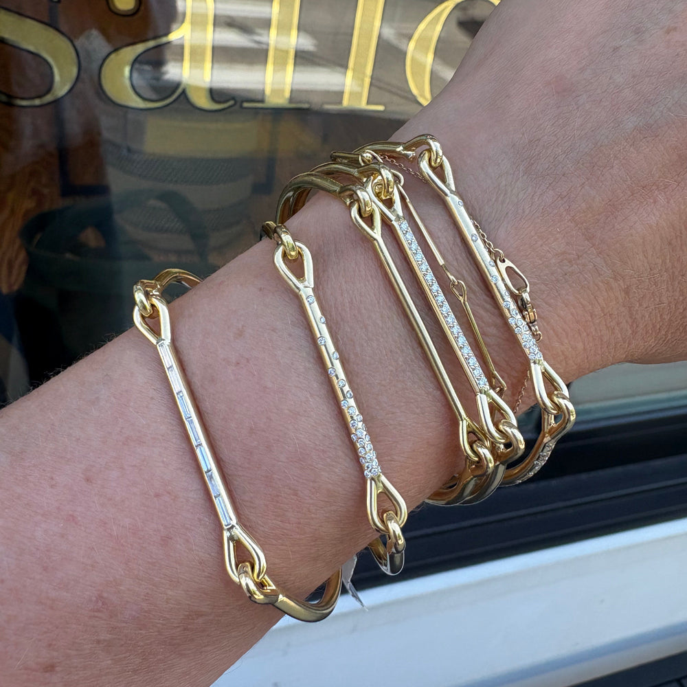 Double Scatter Needle Eye Cuff