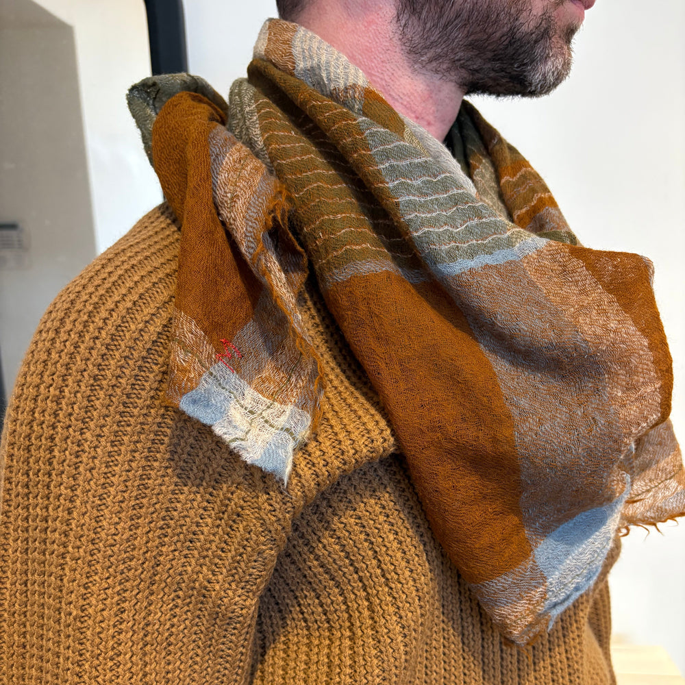 Chai Scarf N°752 - Toffee