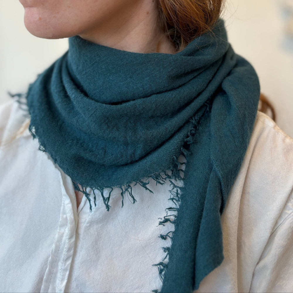 Cashmere Stole - Spiruline