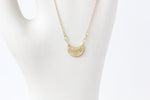 Pavé Luna Necklace