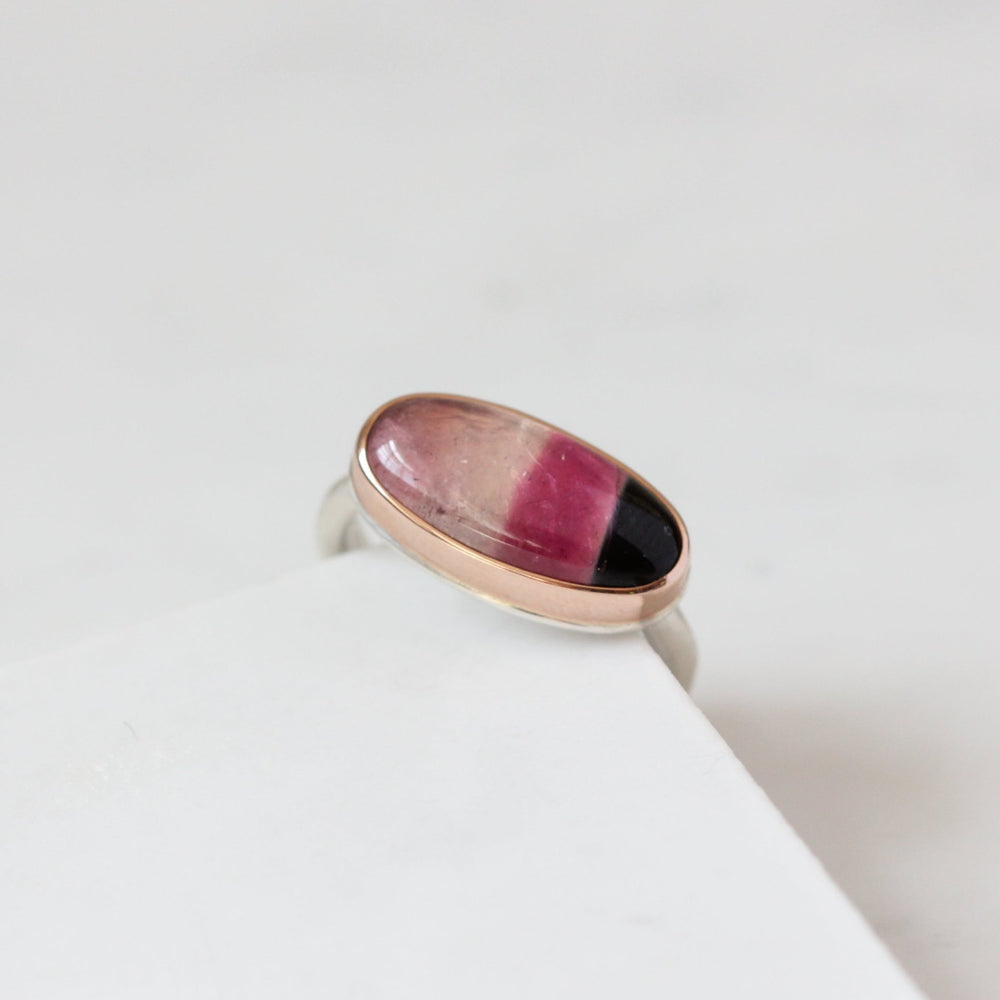 Pink Tourmaline Ring