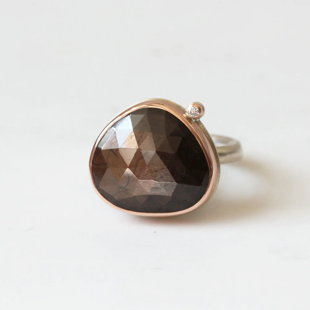 Brown Sapphire Ring