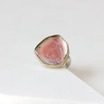 Watermelon Tourmaline Ring