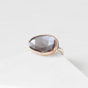 Chocolate Moonstone Ring