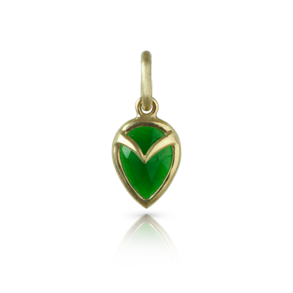 
            
                Load image into Gallery viewer, Emerald Owl Charm
            
        