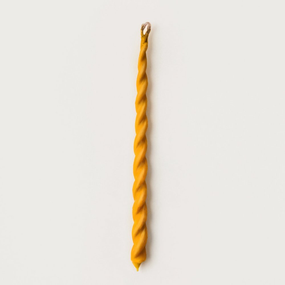 Collepino Twisted Beeswax Candle