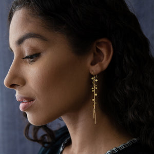 Sia Taylor Gold Dot Earrings