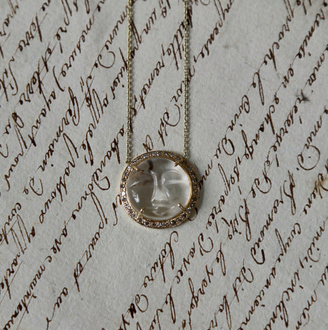 Crystal Moon Necklace