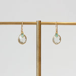 Prasiolite + Emerald Drops