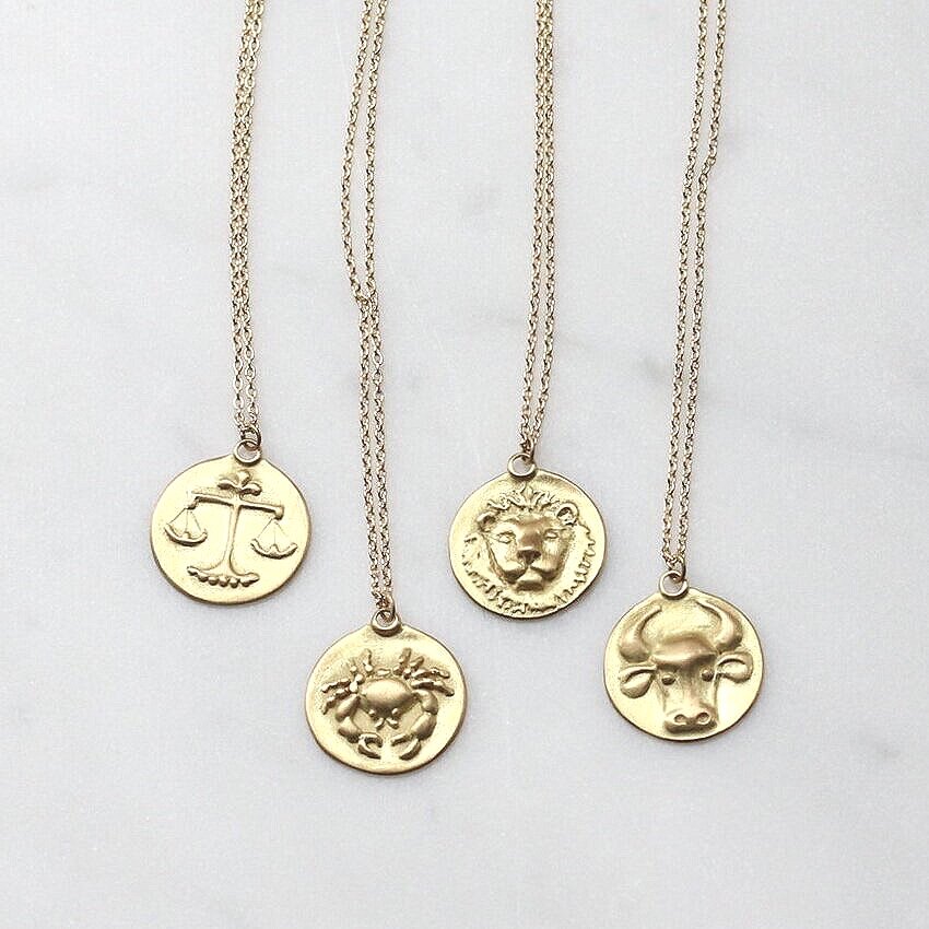 
            
                Load image into Gallery viewer, Zodiac Pendant Necklaces
            
        