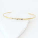 Diana Mitchell Diamond Arch Cuff in 18k yellow gold