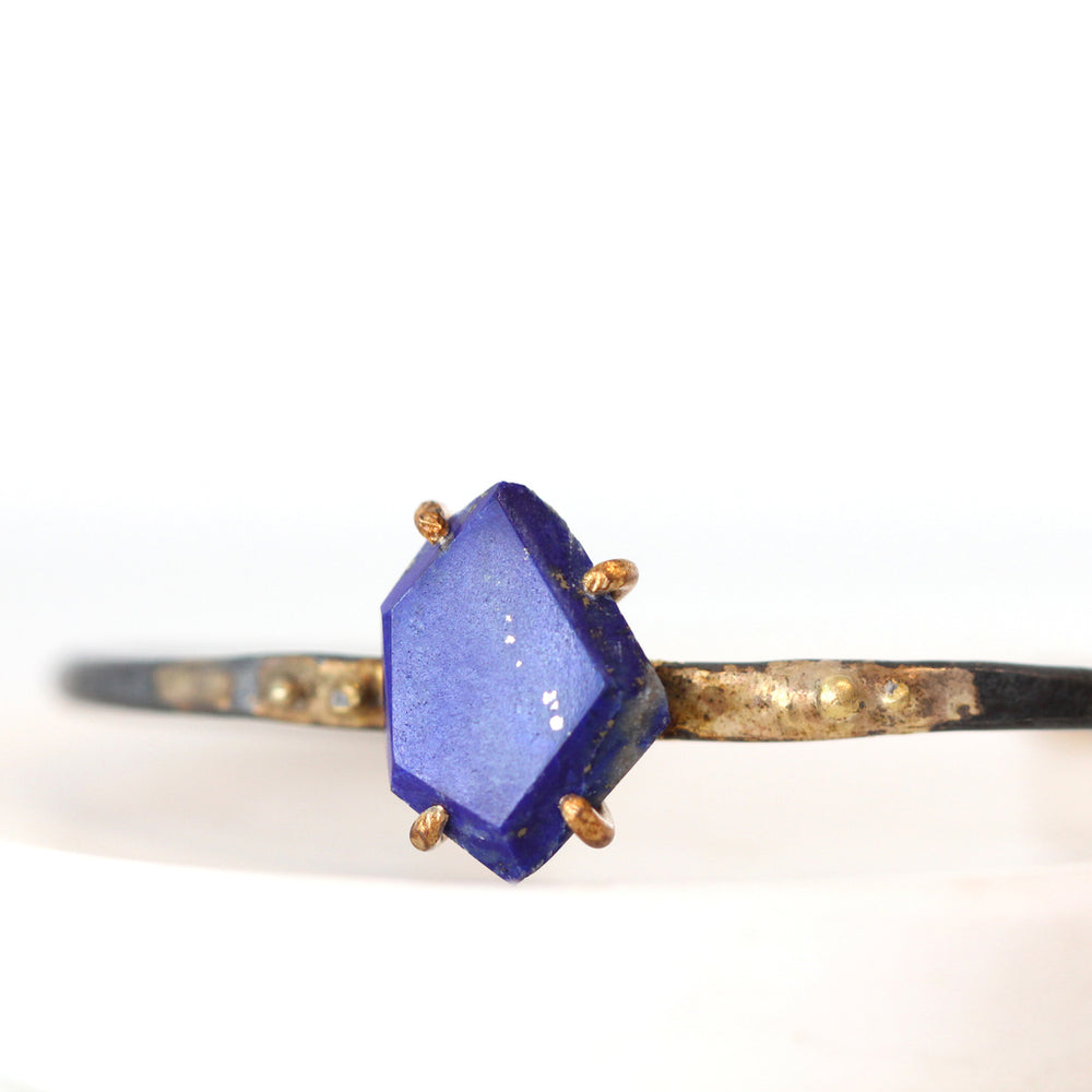 
            
                Load image into Gallery viewer, Variance Objects Lapis Lazuli Cuff
            
        