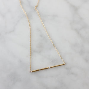 
            
                Load image into Gallery viewer, Victoria Cunningham Diamond Stick Necklace
            
        